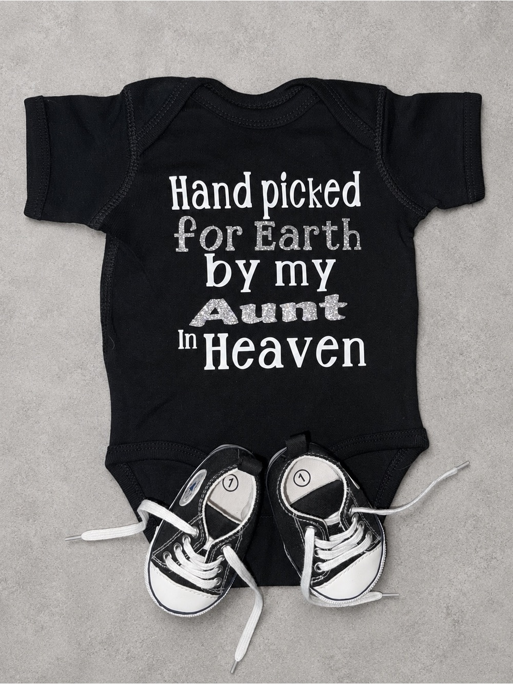 Hand Picked For Earth By My Aunt In Heaven Bodysuit - 6 Month (3-6M)